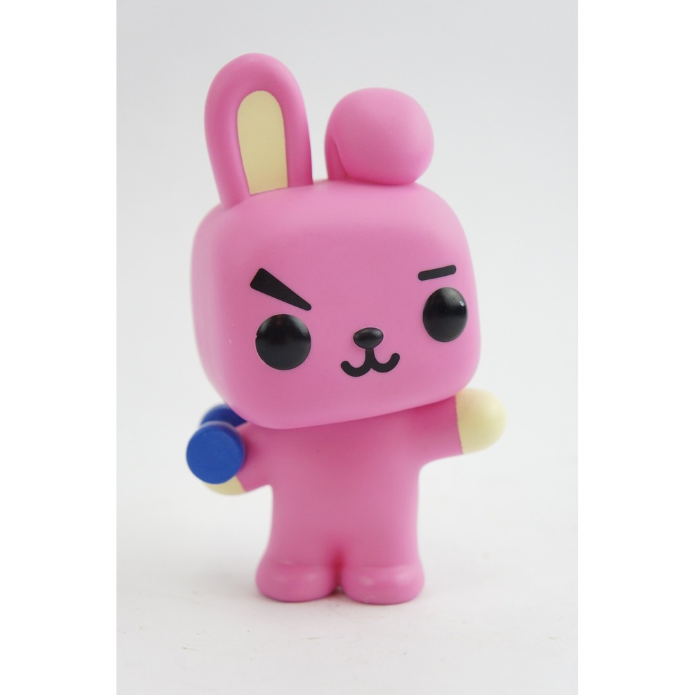 BT21 Cooky Vinyl Figure Pink Bunny Dumbbell Accessory Good